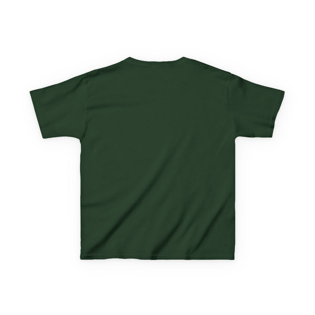 Kids Tee — Pink Initial 'M' with 'Jassy Made It' Gold Script