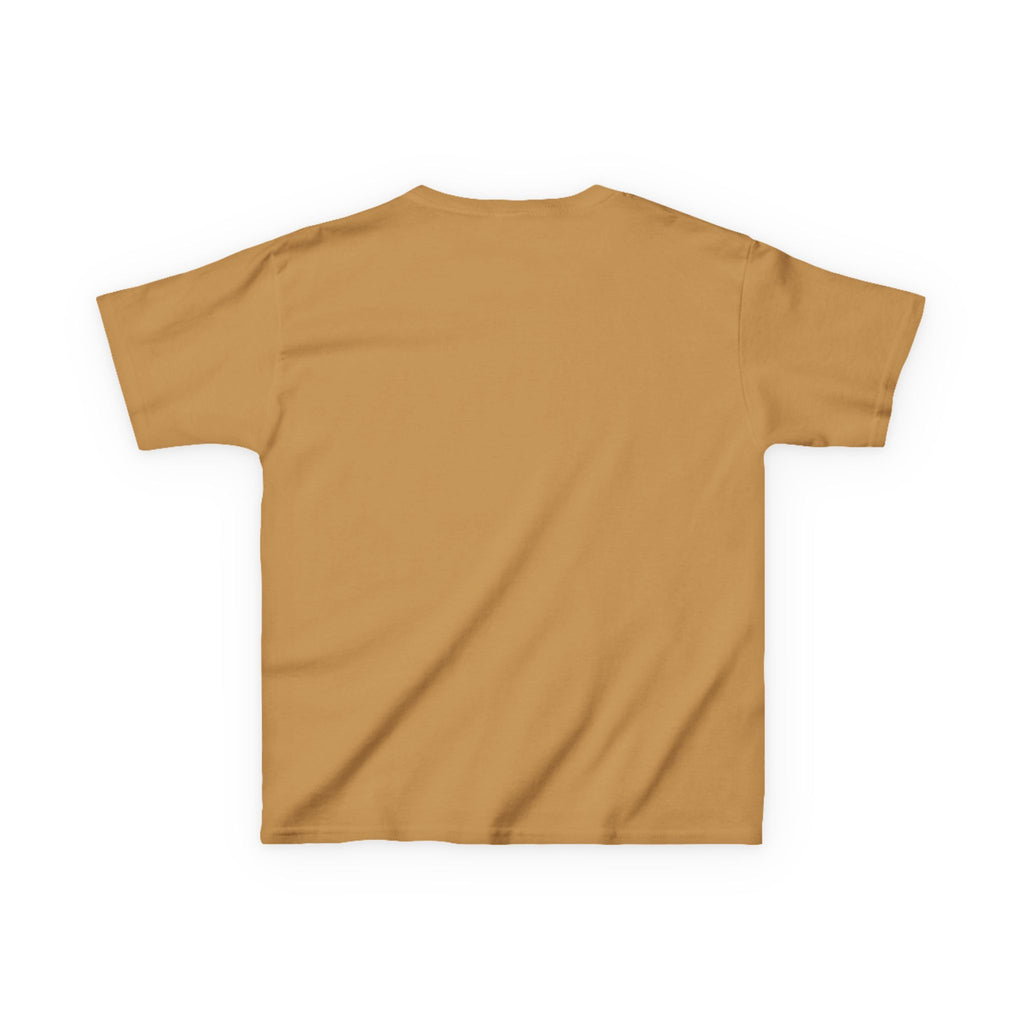 Kids Tee — Pink Initial 'M' with 'Jassy Made It' Gold Script