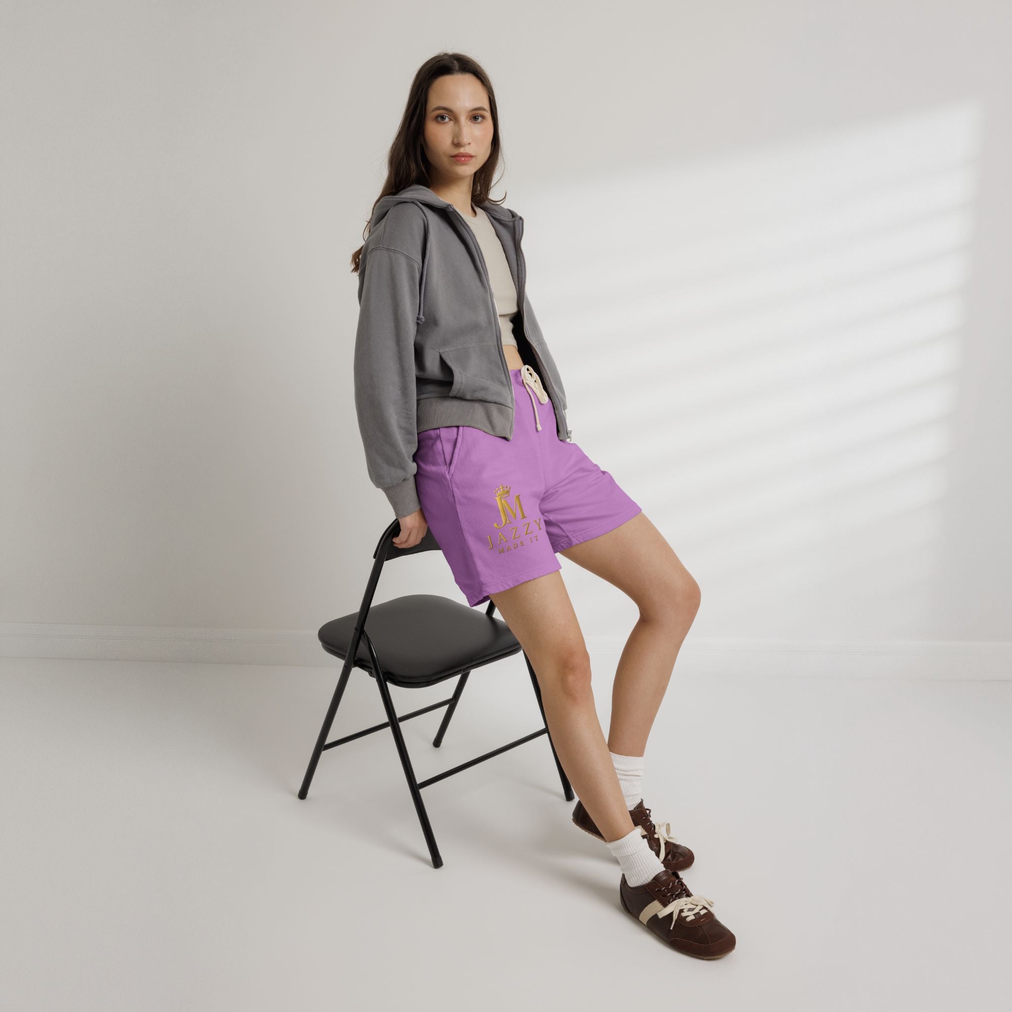 Jazzy Made It Fleece Sweat Shorts
