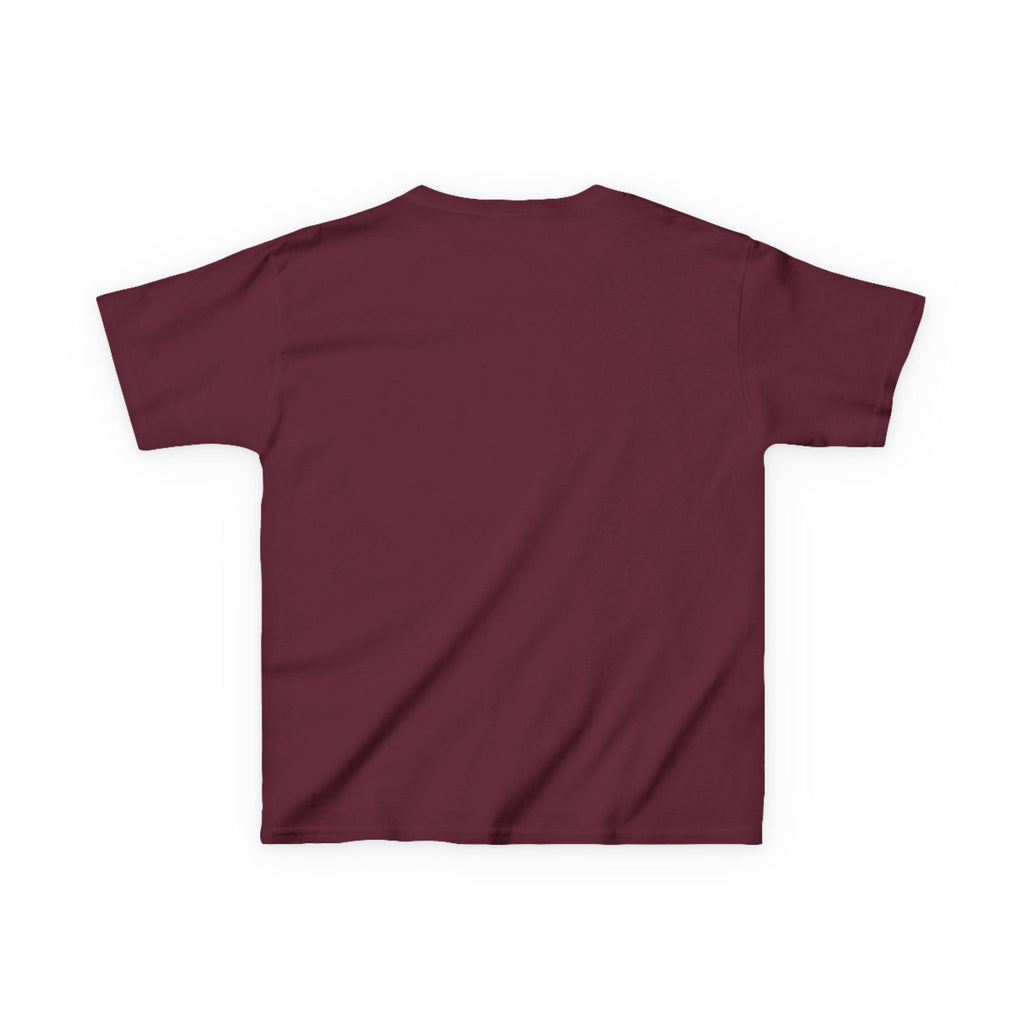 Kids Tee — Pink Initial 'M' with 'Jassy Made It' Gold Script