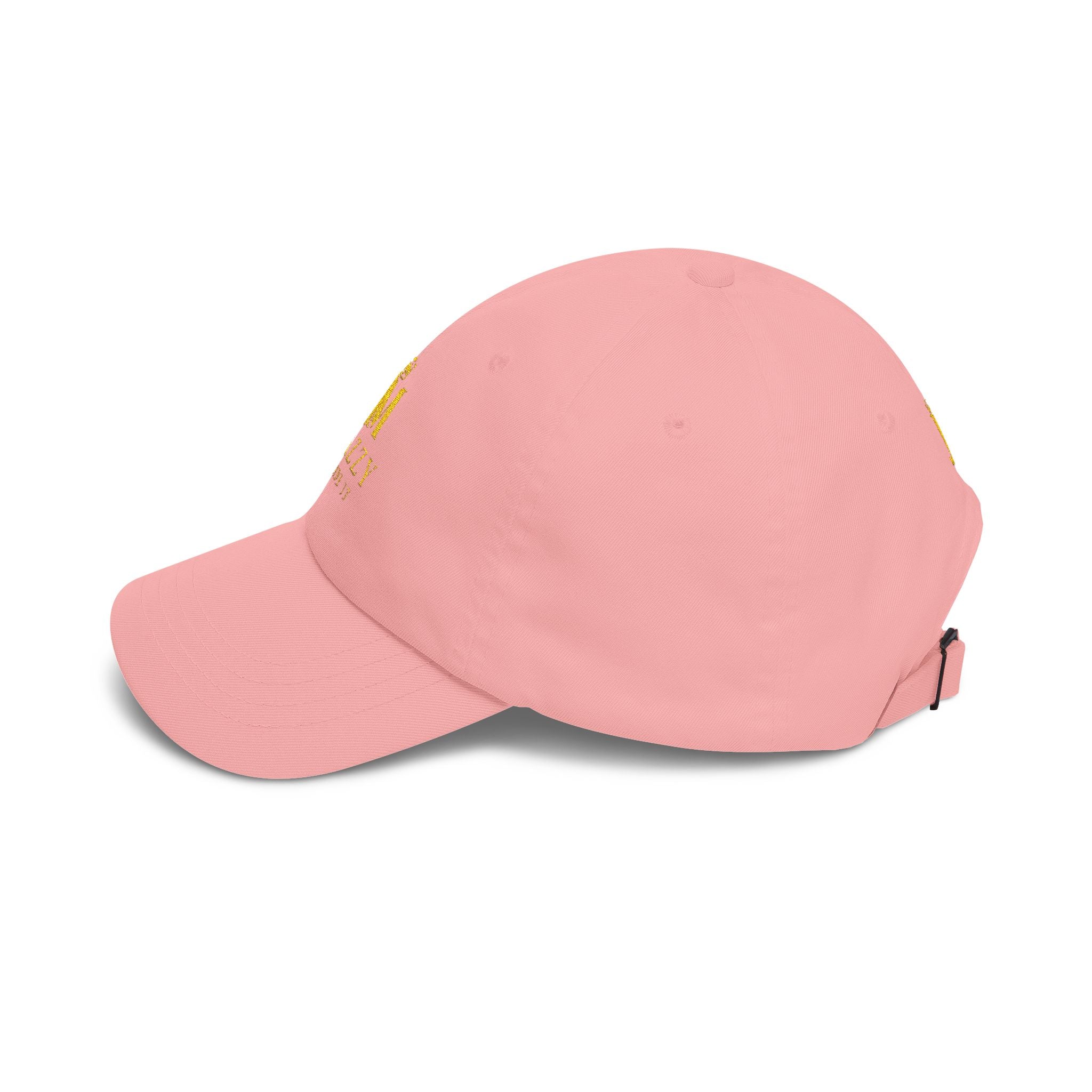 Jazzy Made It Dad Cap – Embroidered Gold Logo Baseball Hat