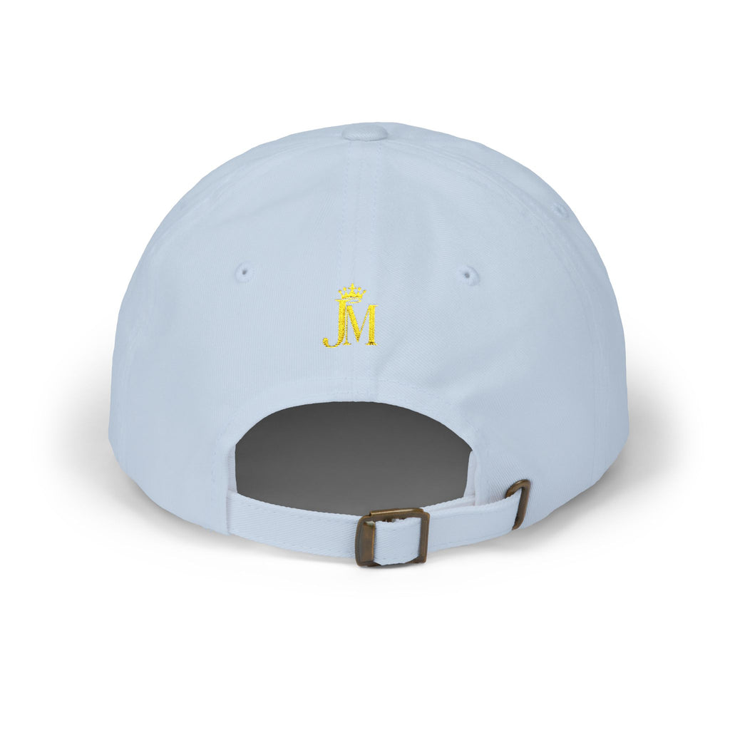 Jazzy Made It Dad Cap – Embroidered Gold Logo Baseball Hat