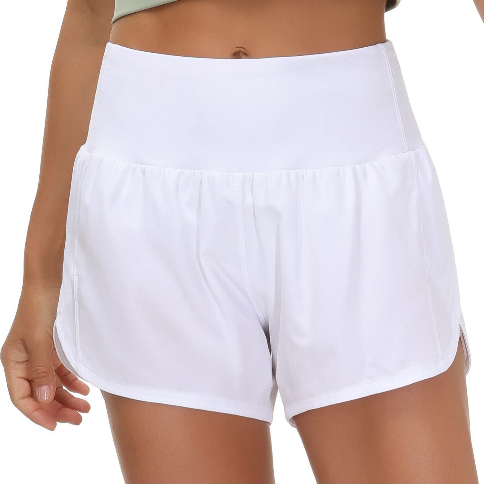 Womens High Waist Running Shorts