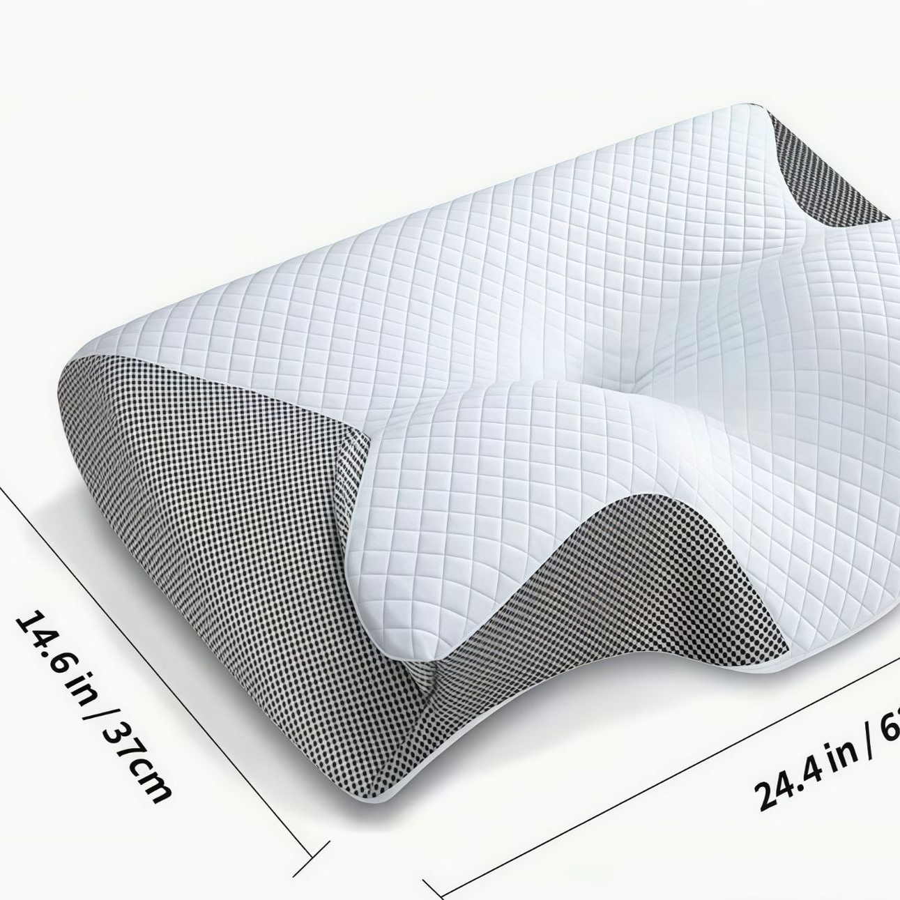 Ergonomic Memory Foam Cervical Pillow