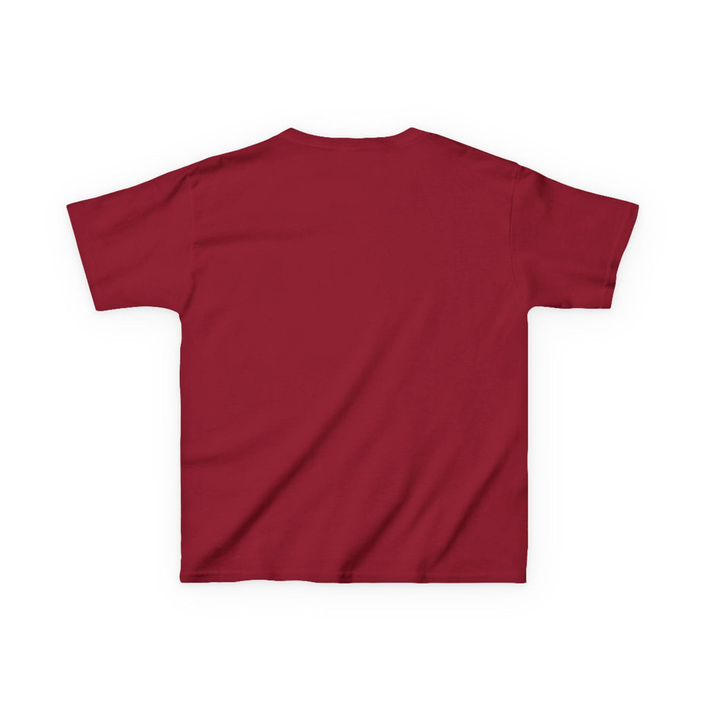 Kids Tee — Pink Initial 'M' with 'Jassy Made It' Gold Script