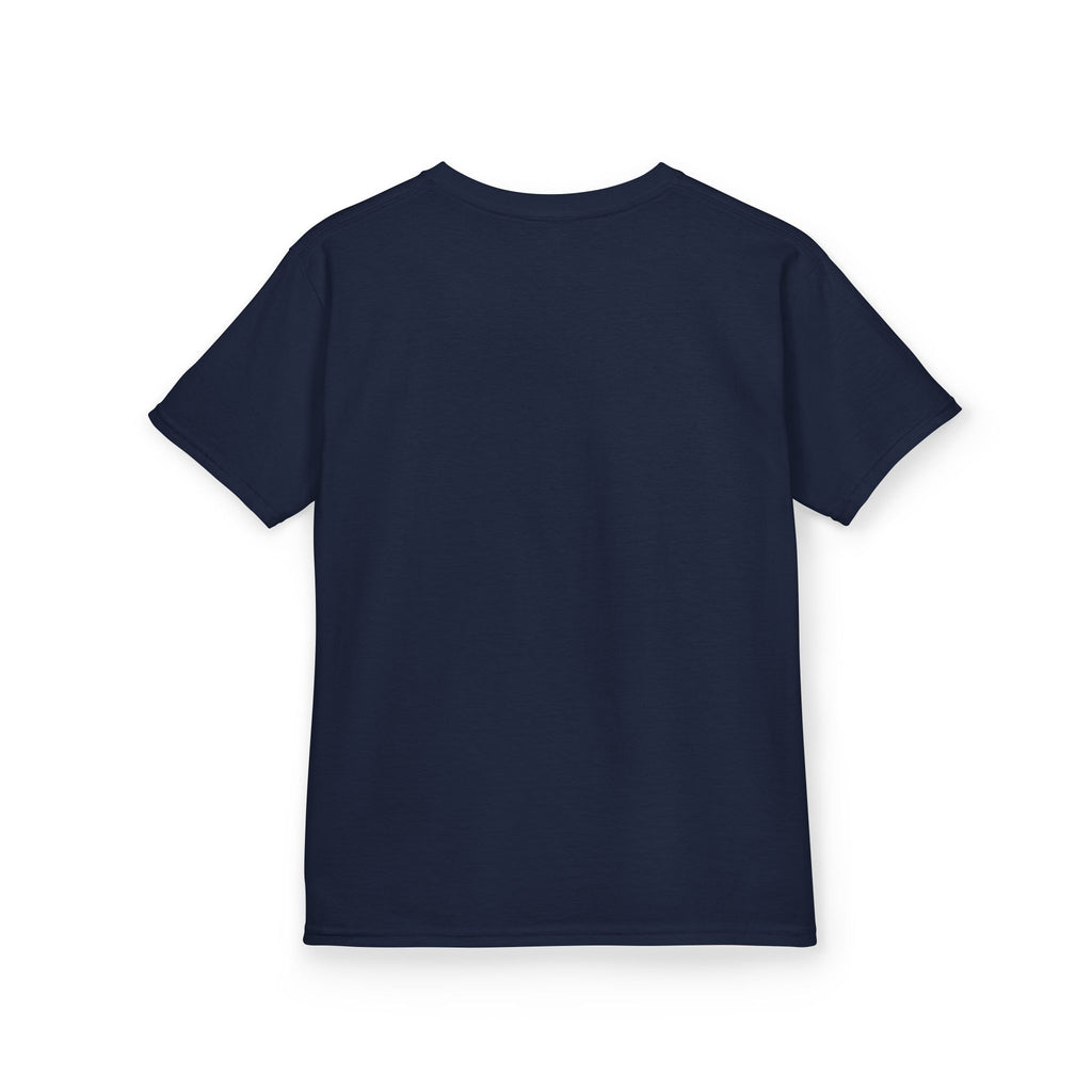 Kids Tee — Pink Initial 'M' with 'Jassy Made It' Gold Script