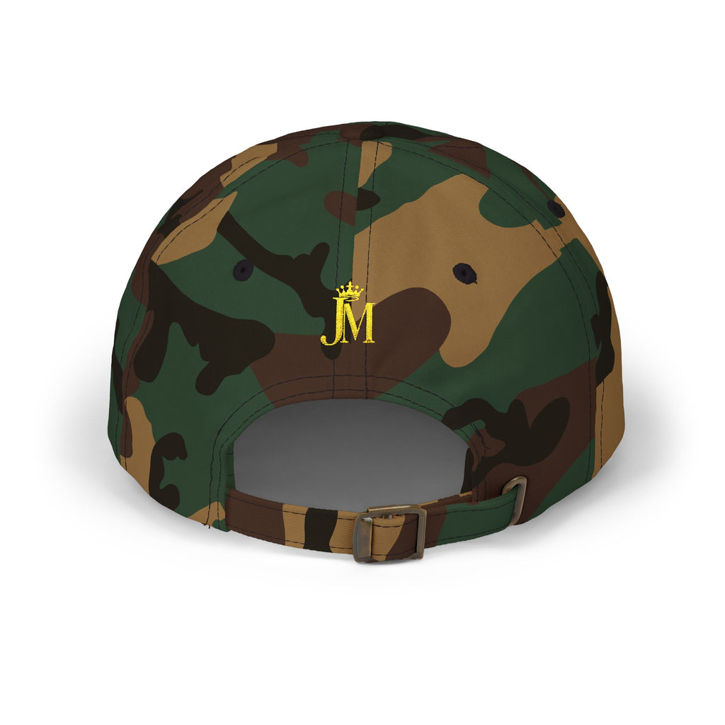 Jazzy Made It Dad Cap – Embroidered Gold Logo Baseball Hat