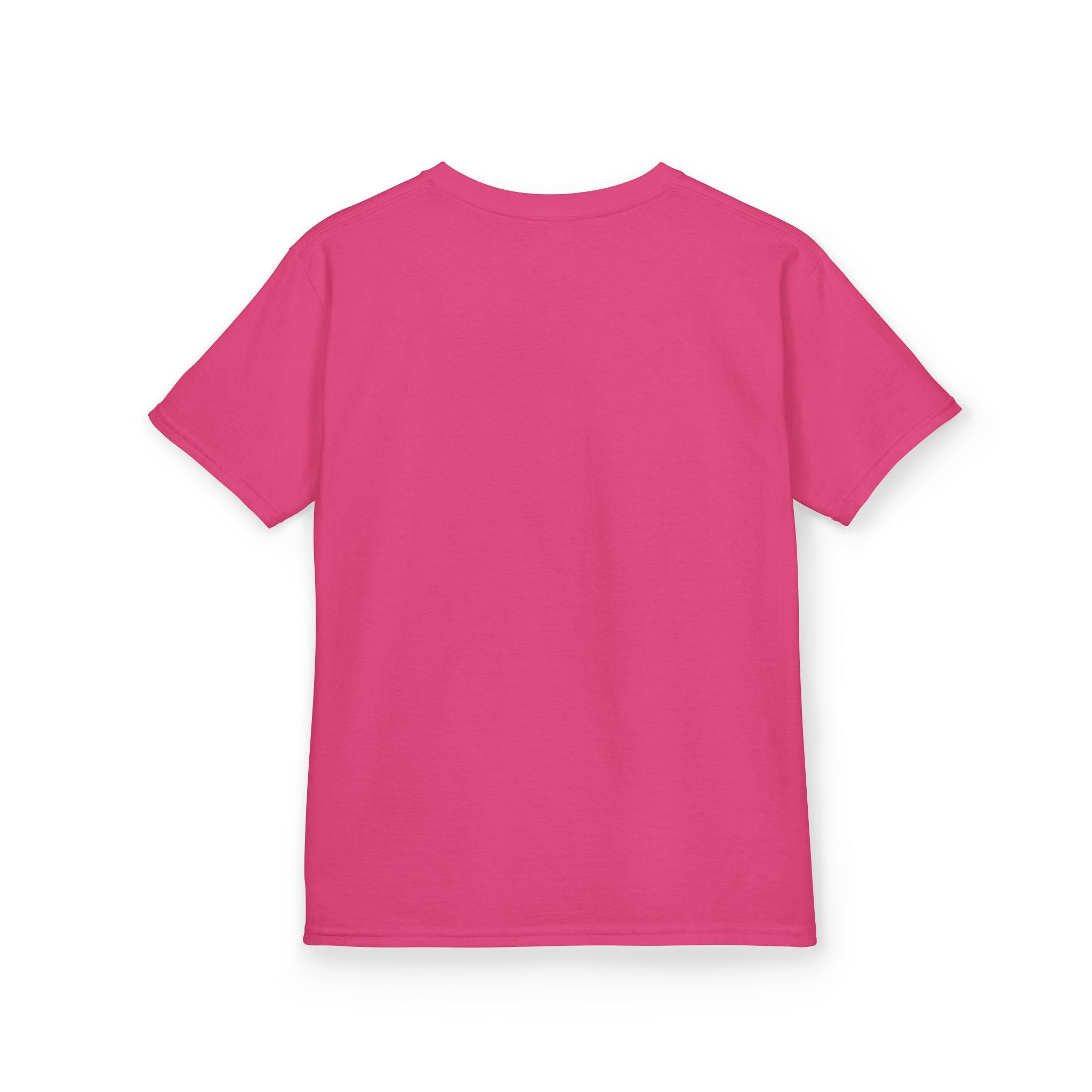 Kids Tee — Pink Initial 'M' with 'Jassy Made It' Gold Script