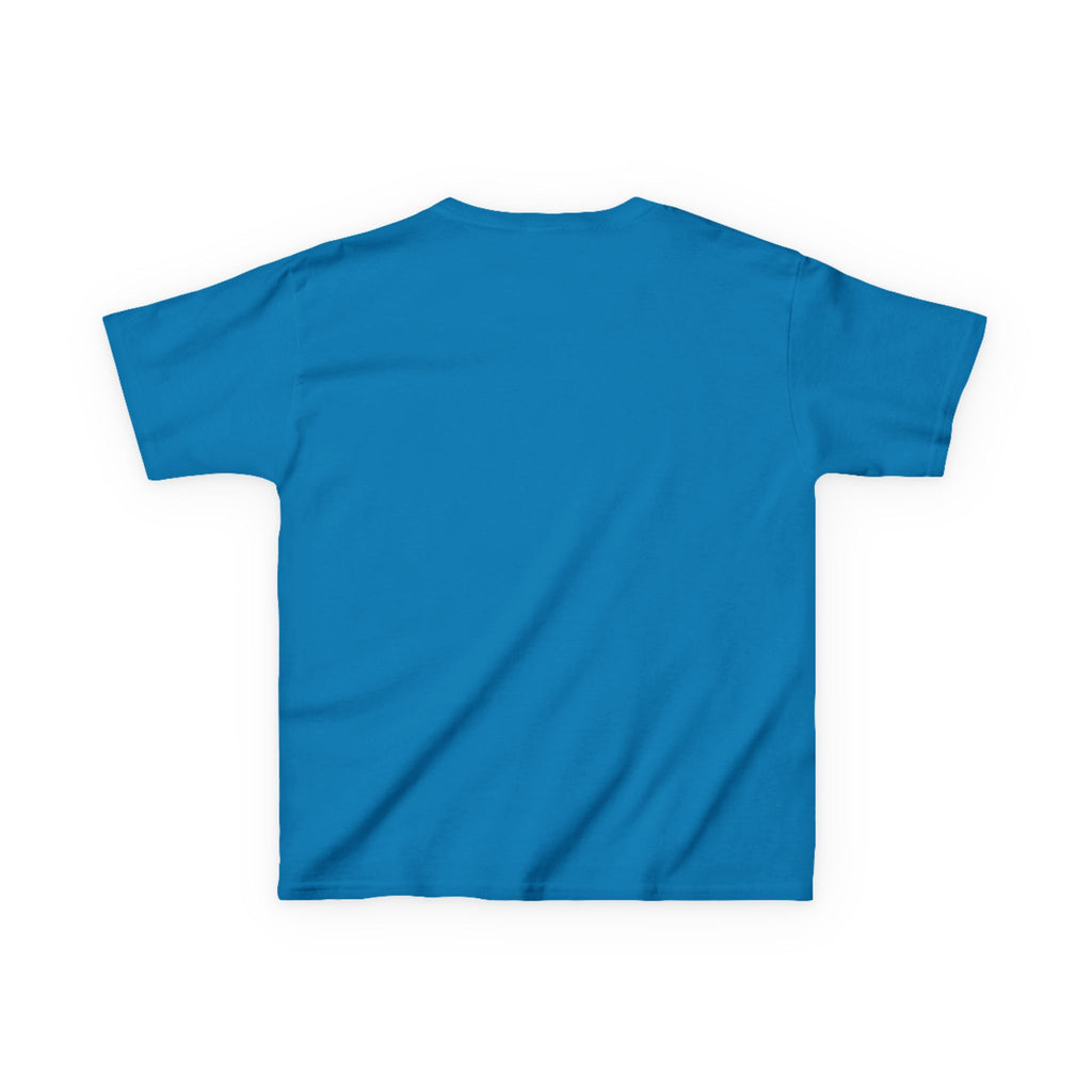 Kids Tee — Pink Initial 'M' with 'Jassy Made It' Gold Script