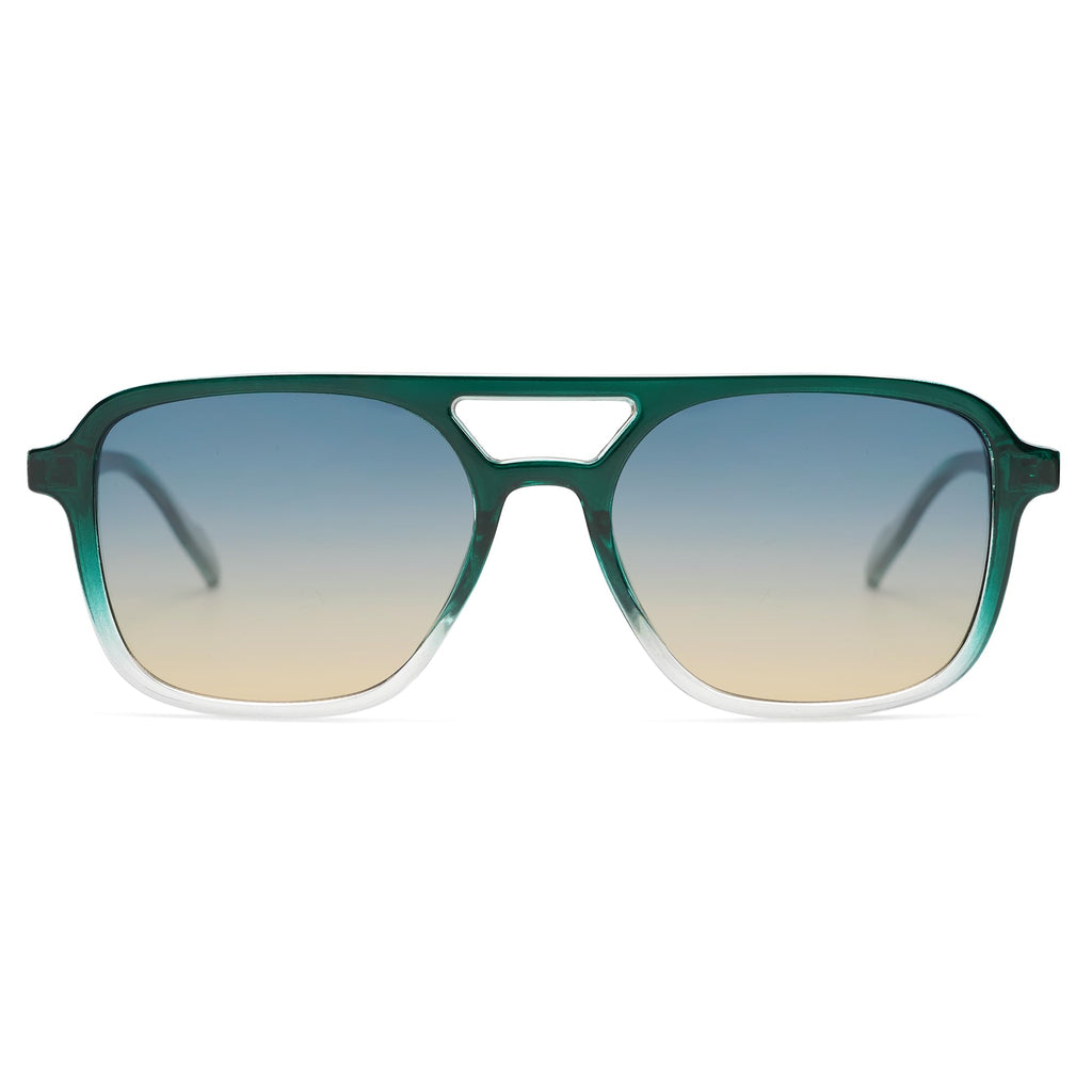 SOJOS Retro Aviator Sunglasses for Women Men,Trendy Rectangle Womens Mens Shades Sun Glasses SJ2202