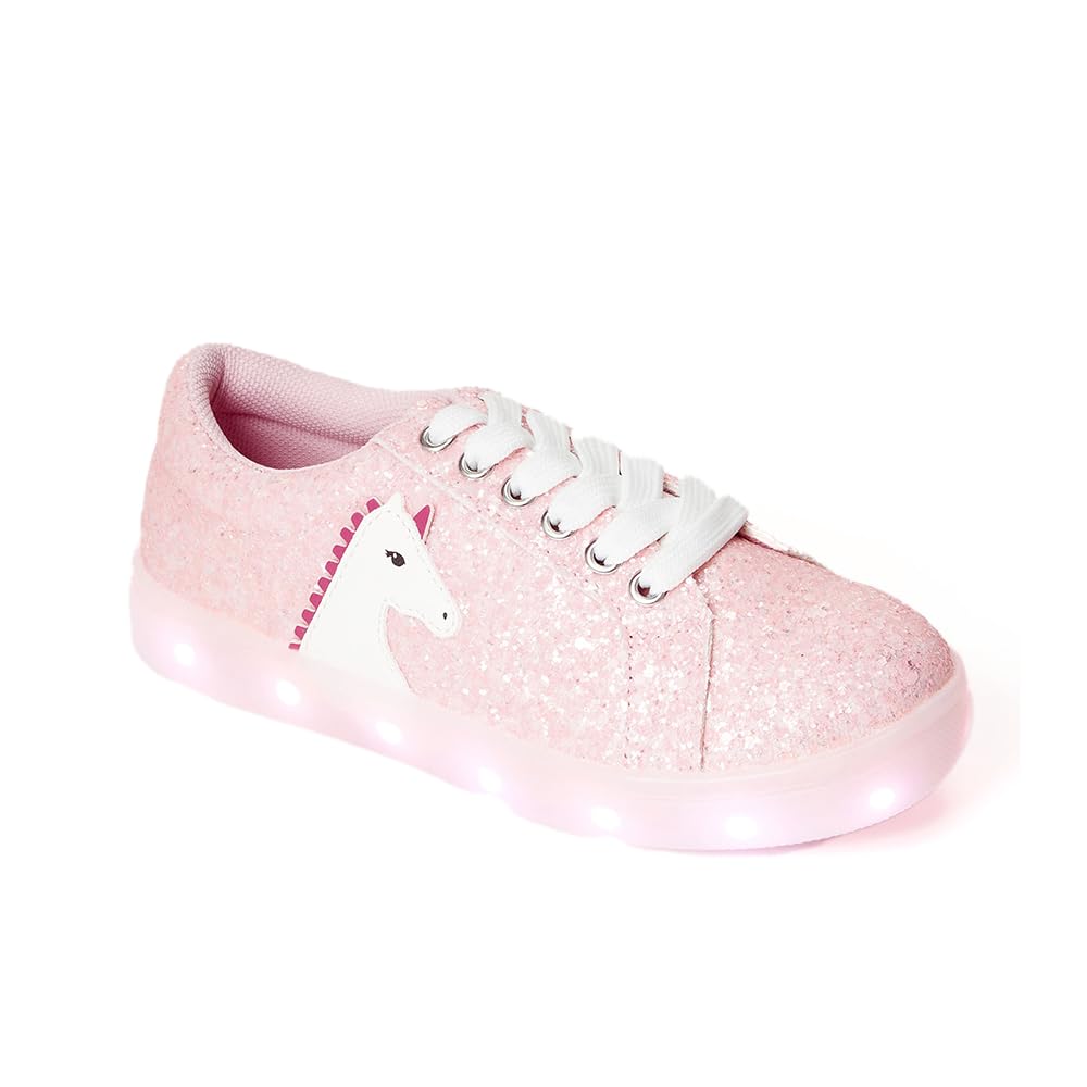 FabKids Kids Sneakers Boys Girls White Shoes Low Top Lace Up Footwear for Toddler Little Kid Big Kid
