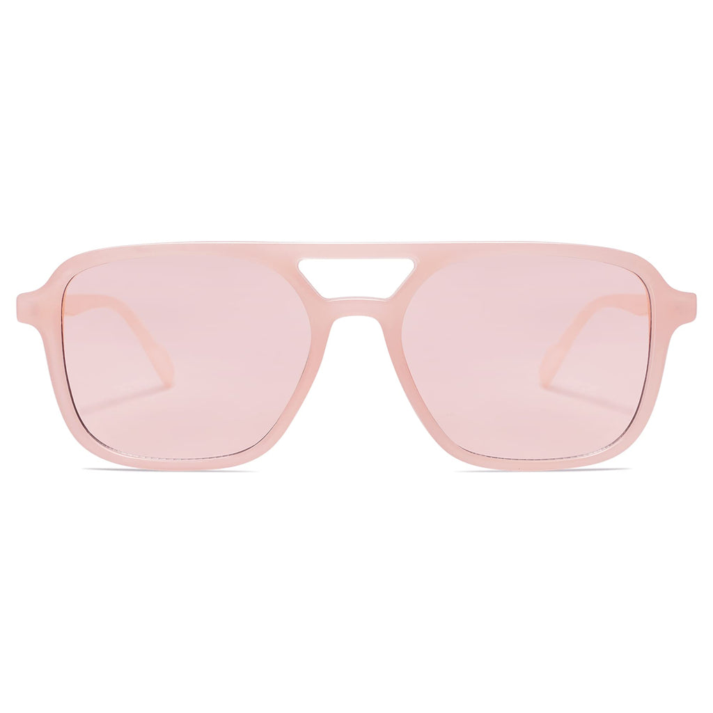 SOJOS Retro Aviator Sunglasses for Women Men,Trendy Rectangle Womens Mens Shades Sun Glasses SJ2202
