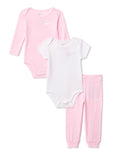 Nike Baby Essentials Bodysuits and Pants 3-Piece Set