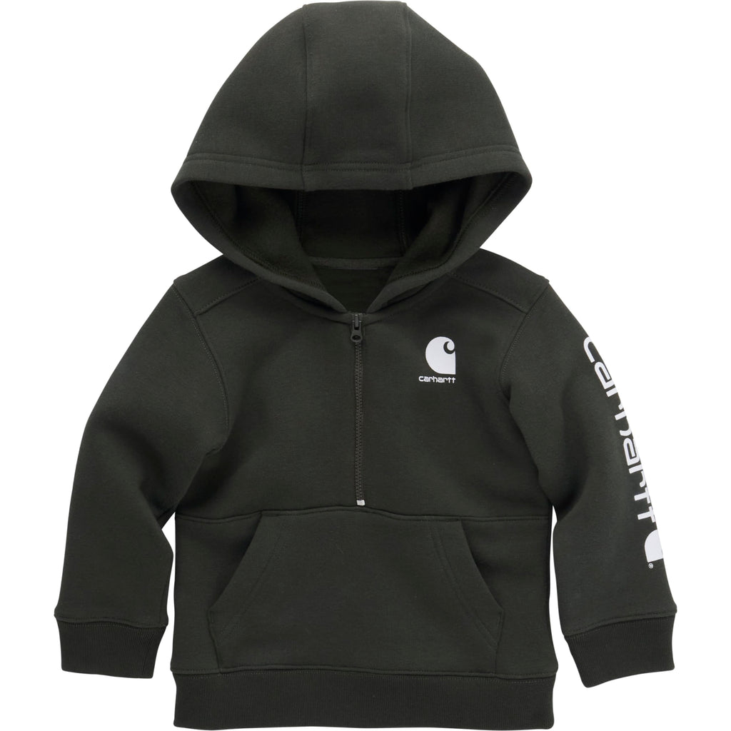 Carhartt Kid's CA6273 Long-Sleeve Half-Zip Sweatshirt - Boys