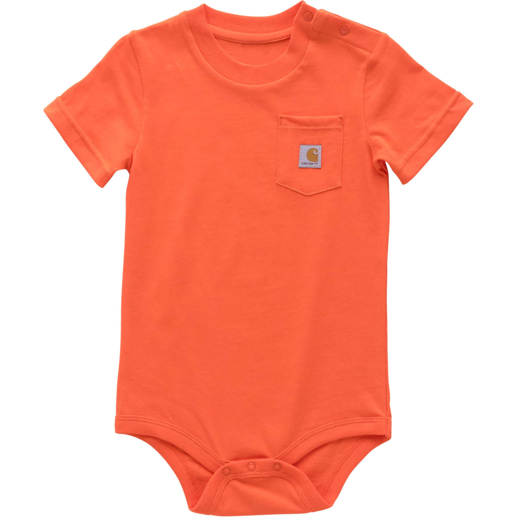 Carhartt Unisex Baby, Short-sleeve Bodysuit Pocket T-shirt