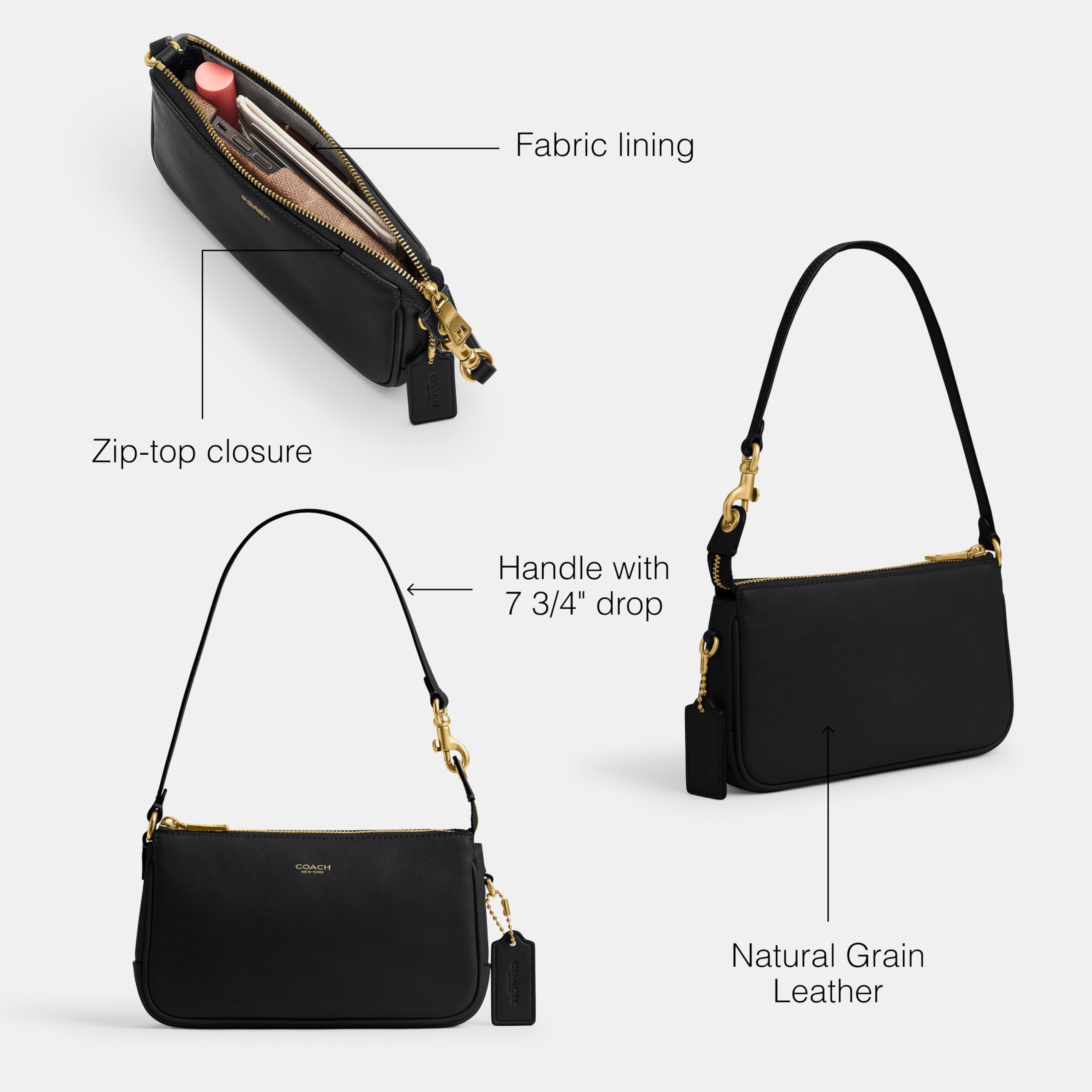 Coach Women’s Plaza Bag 18
