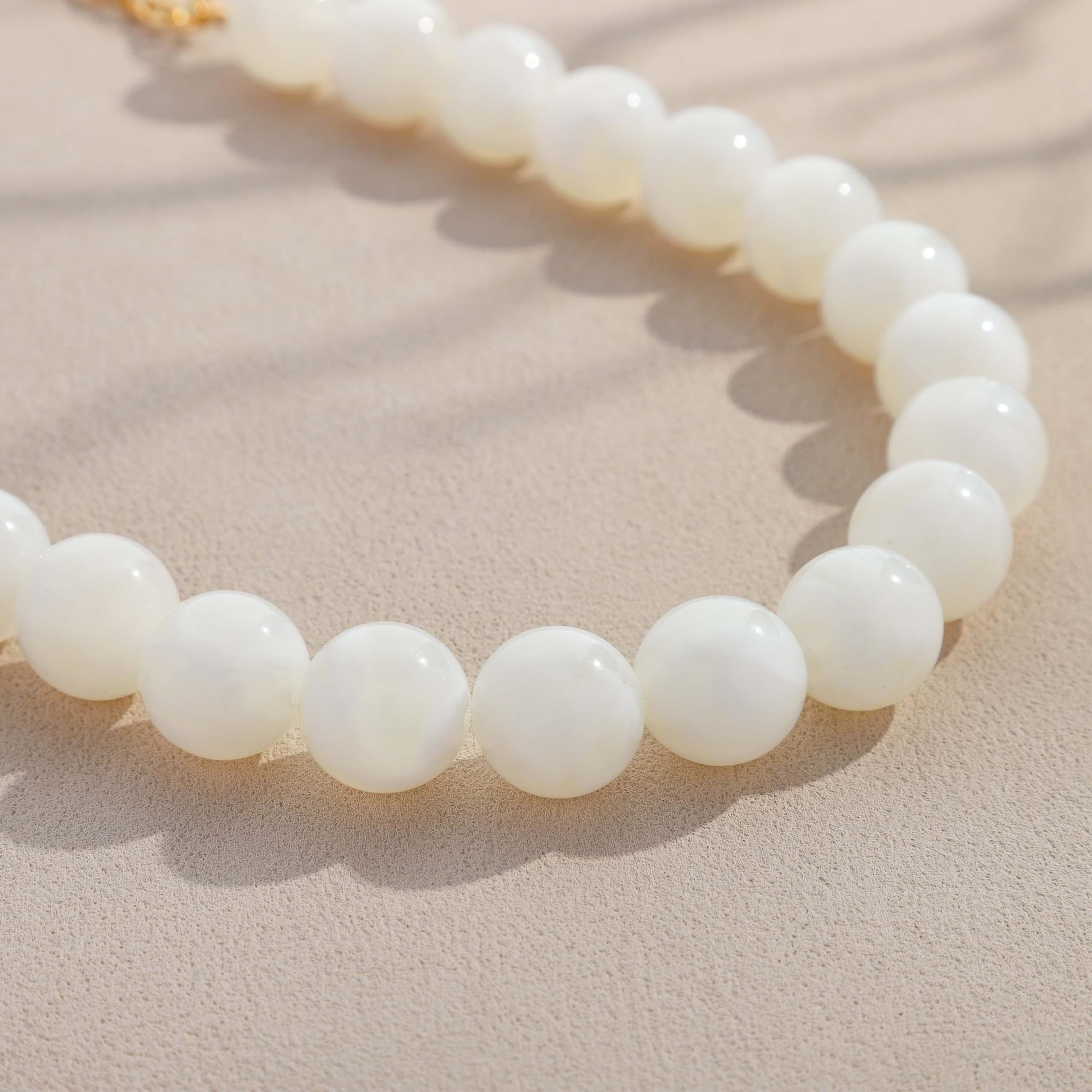 LILIE&WHITE Colorful Chunky Bead Necklaces For Women Trendy Boho Collar Statement Necklace Choker Summer Beach Jewelry Birthday Gift For Her