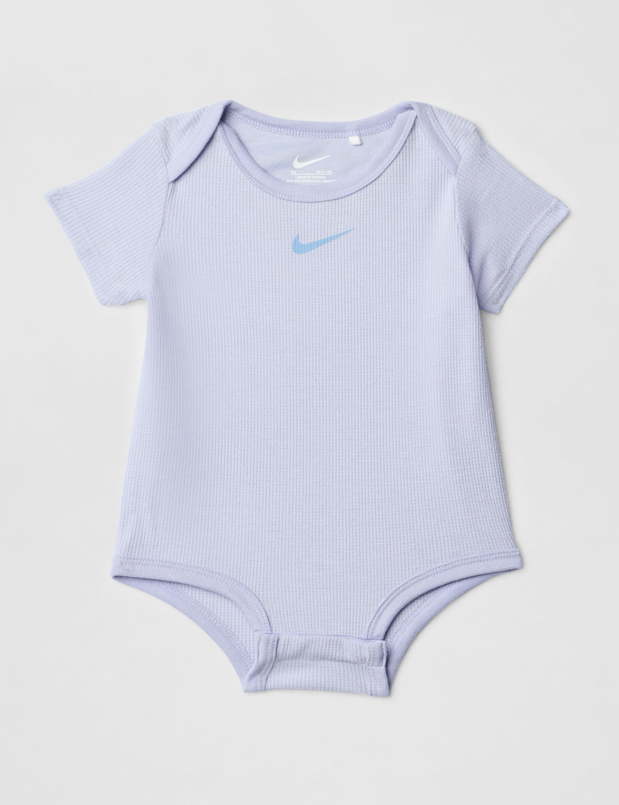Nike Baby Waffle Knit Viscose Bodysuit and Short Set