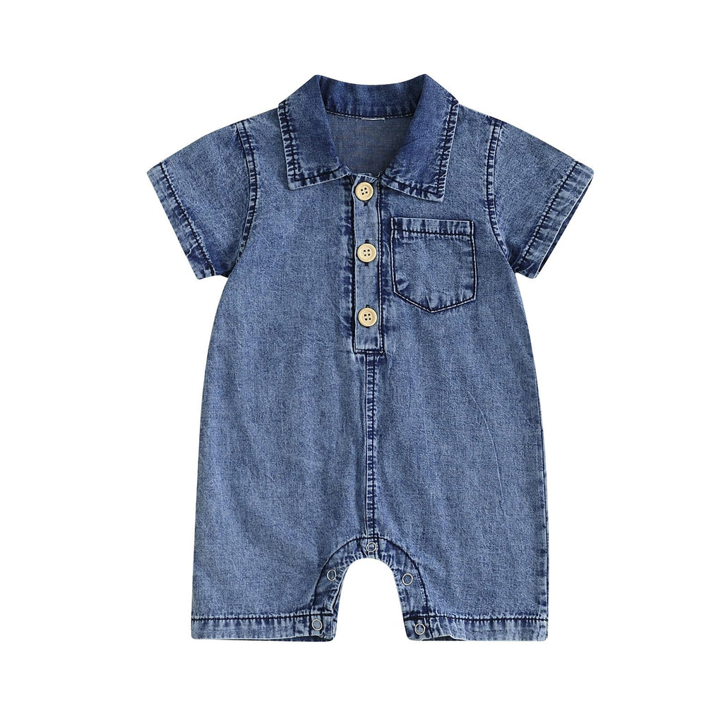 Summer Toddler Girl Jumpsuit Shorts Little Girl Overalls Clothes Baby Jean Romper Jumpsuit One Piece Outfit
