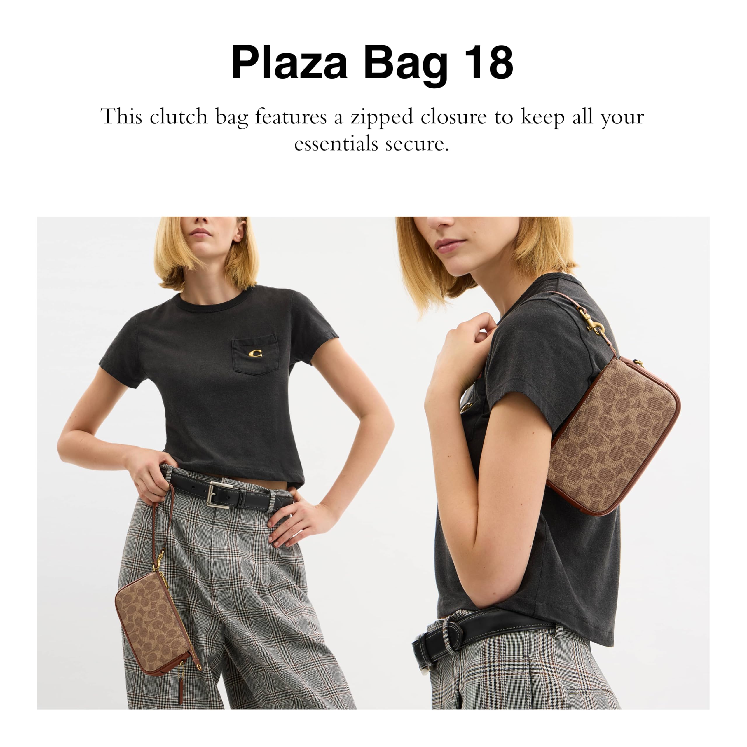 Coach Women’s Plaza Bag 18