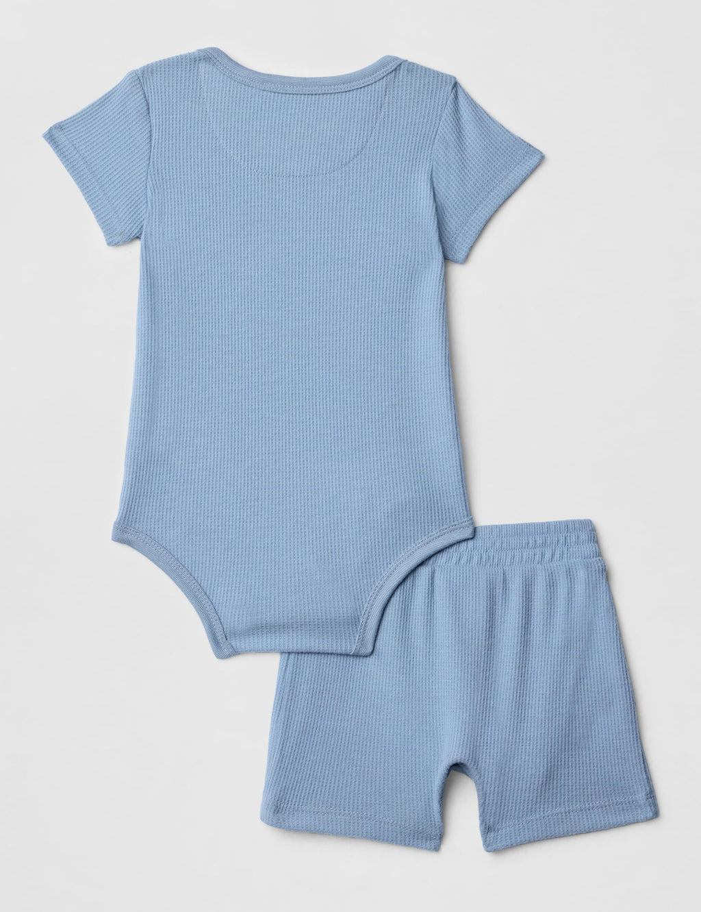 Nike Baby Waffle Knit Viscose Bodysuit and Short Set