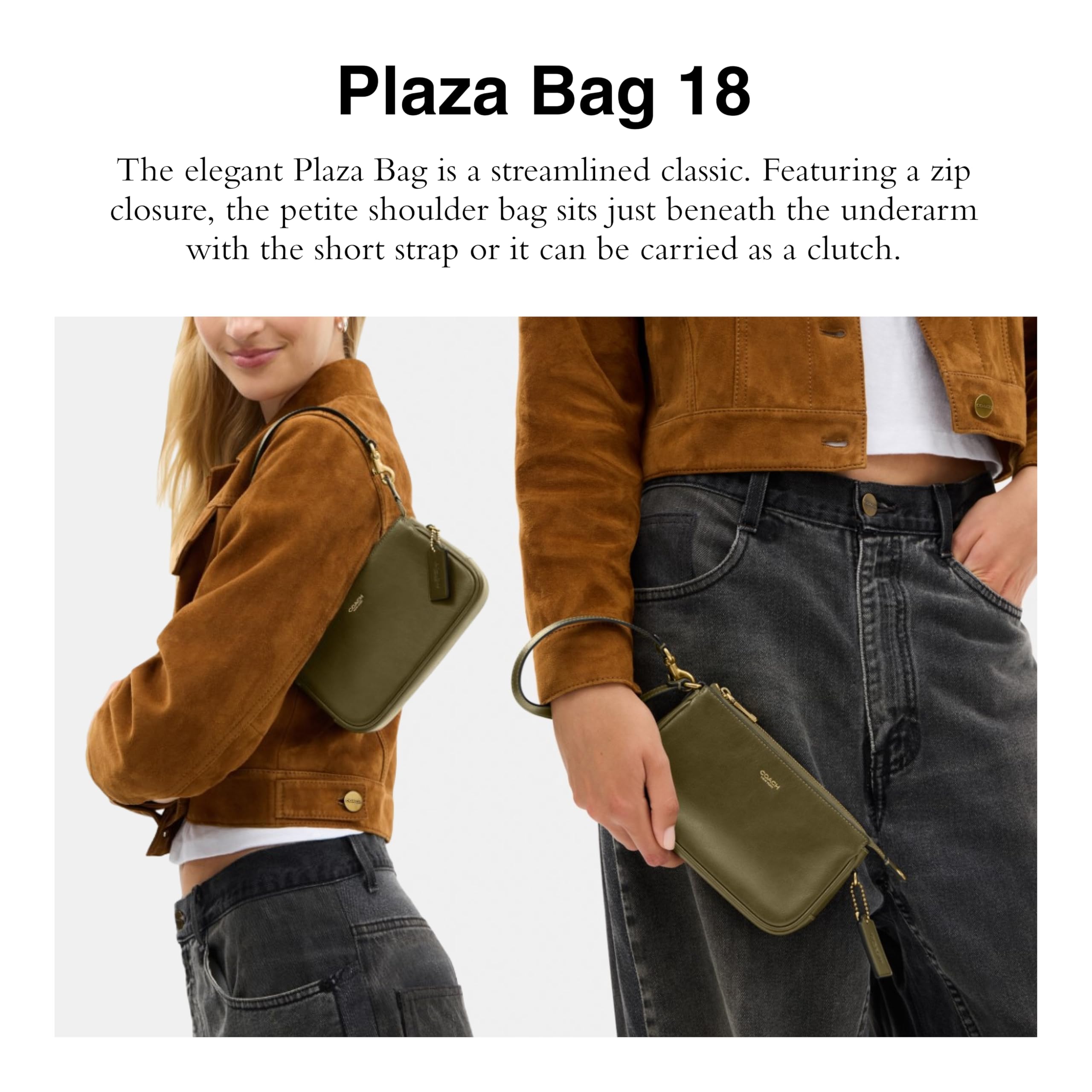 Coach Women’s Plaza Bag 18