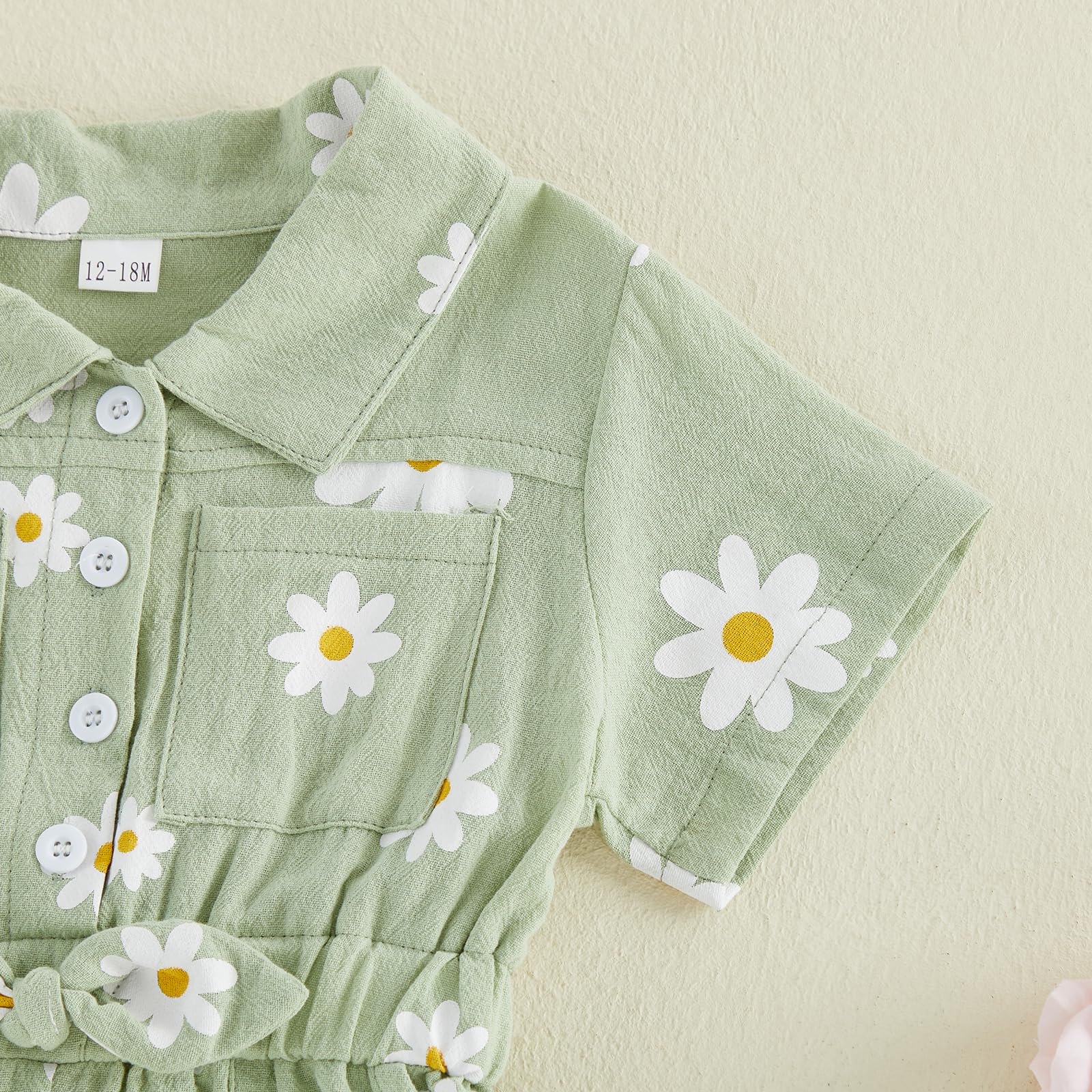 Summer Toddler Girl Jumpsuit Shorts Little Girl Overalls Clothes Baby Jean Romper Jumpsuit One Piece Outfit