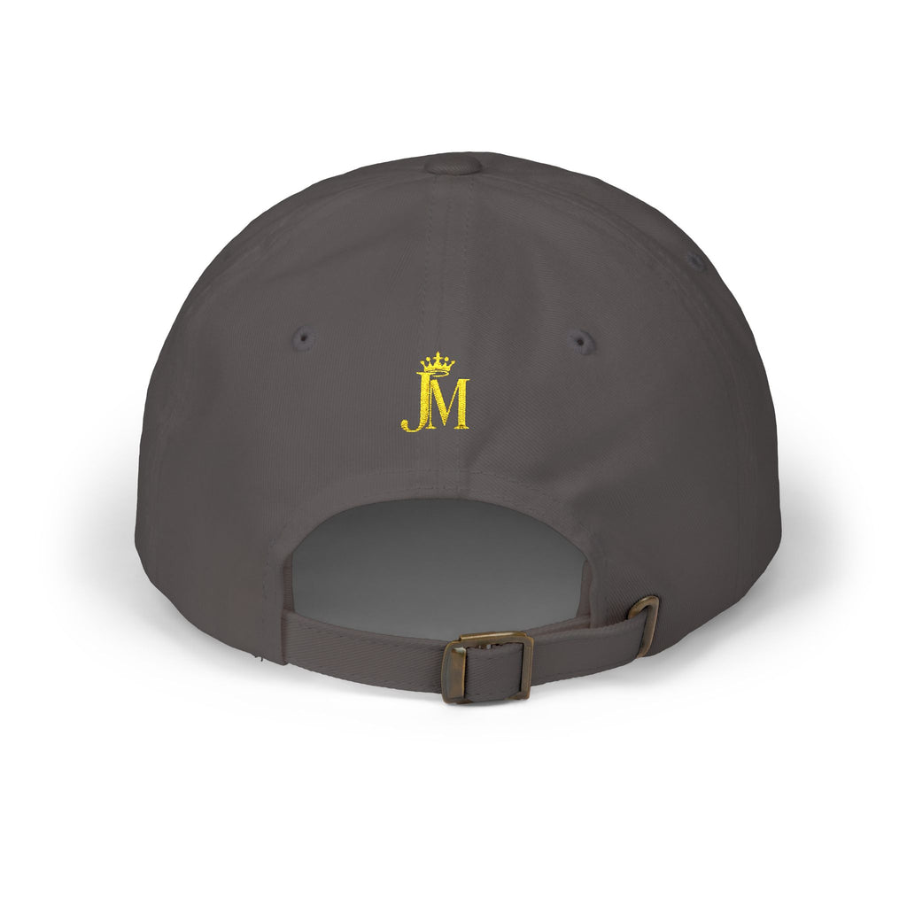 Jazzy Made It Dad Cap – Embroidered Gold Logo Baseball Hat