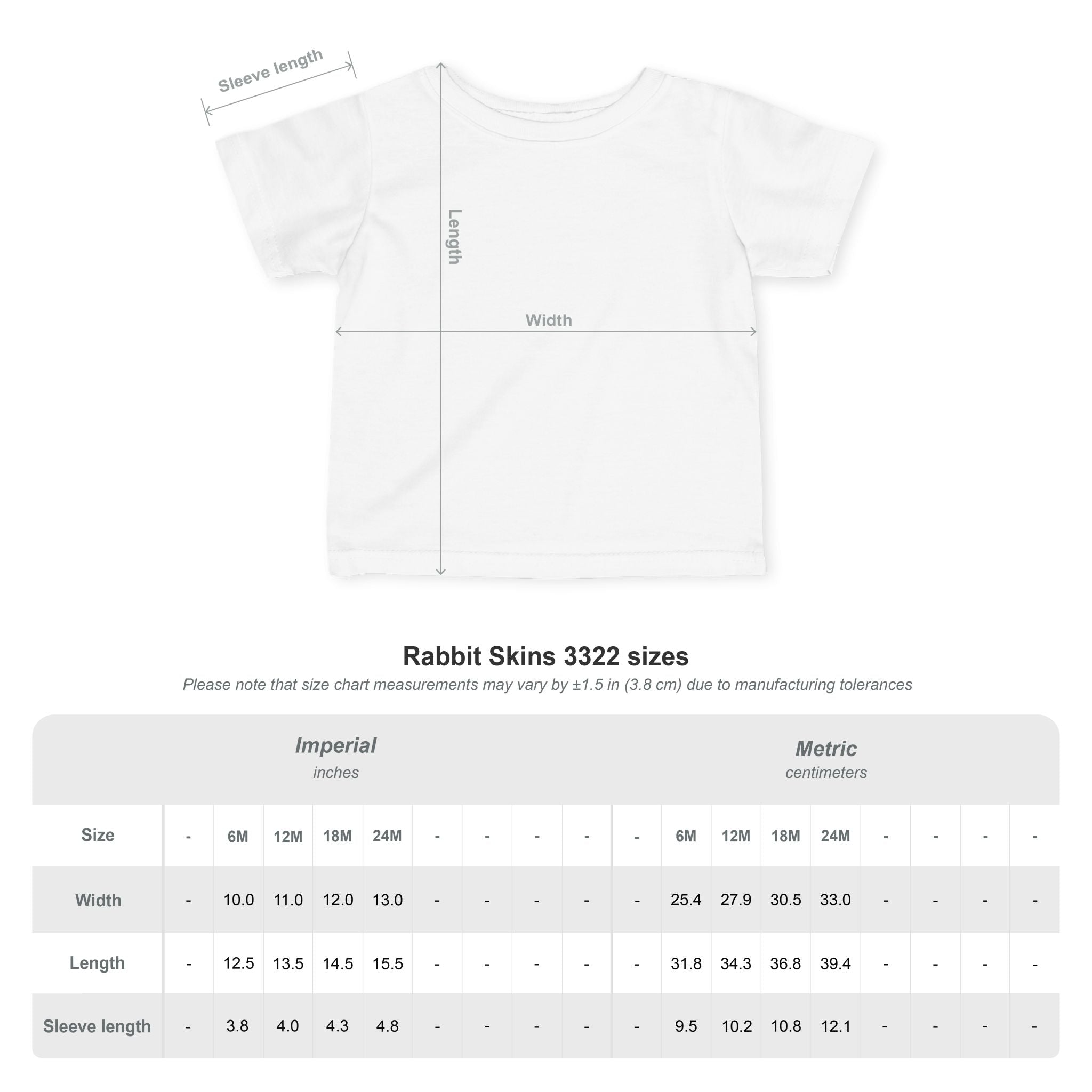 Infant Tee — "Jazzy Made It" Gold Crown Logo Baby T-Shirt
