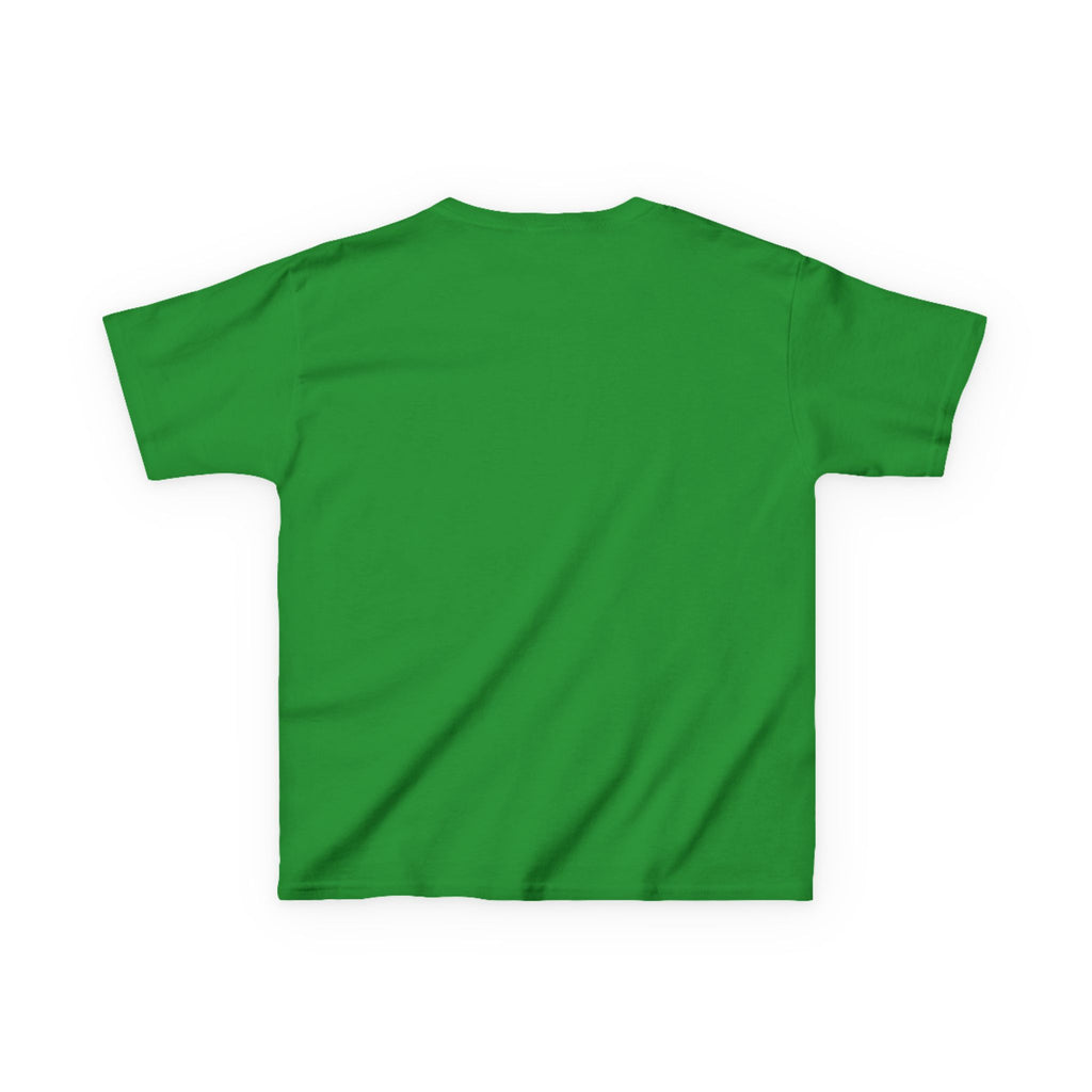 Kids Tee — Pink Initial 'M' with 'Jassy Made It' Gold Script