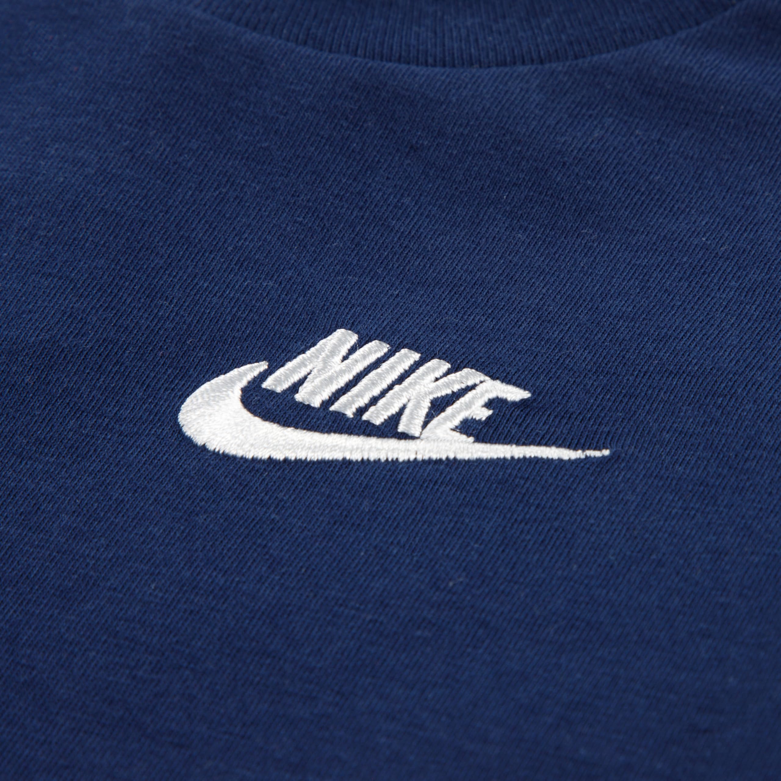 Nike Baby Club Knit Short Sleeve Romper
