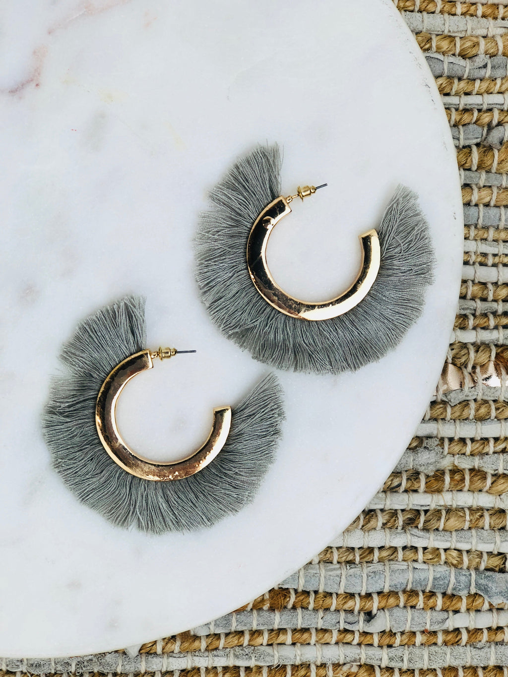 Rockstar Mohawk Hoop Earrings