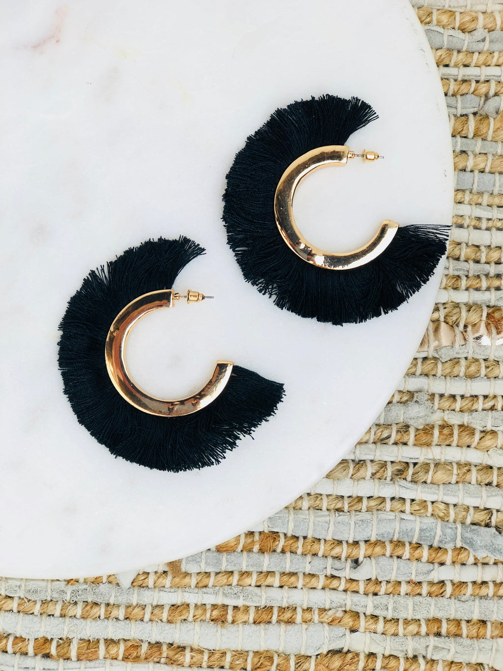 Rockstar Mohawk Hoop Earrings