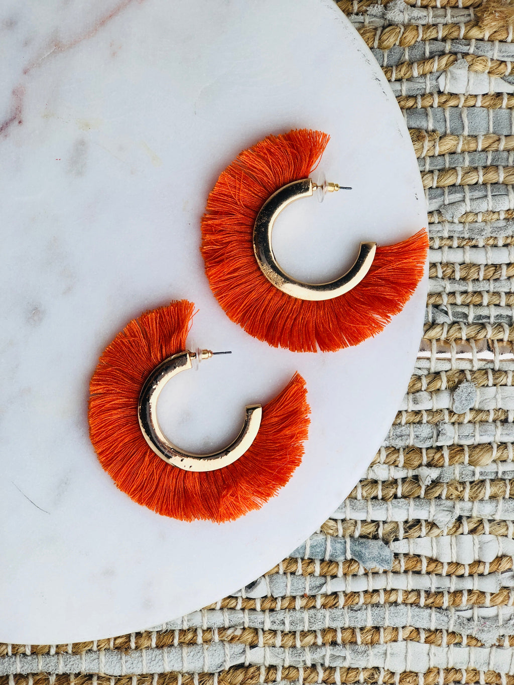 Rockstar Mohawk Hoop Earrings