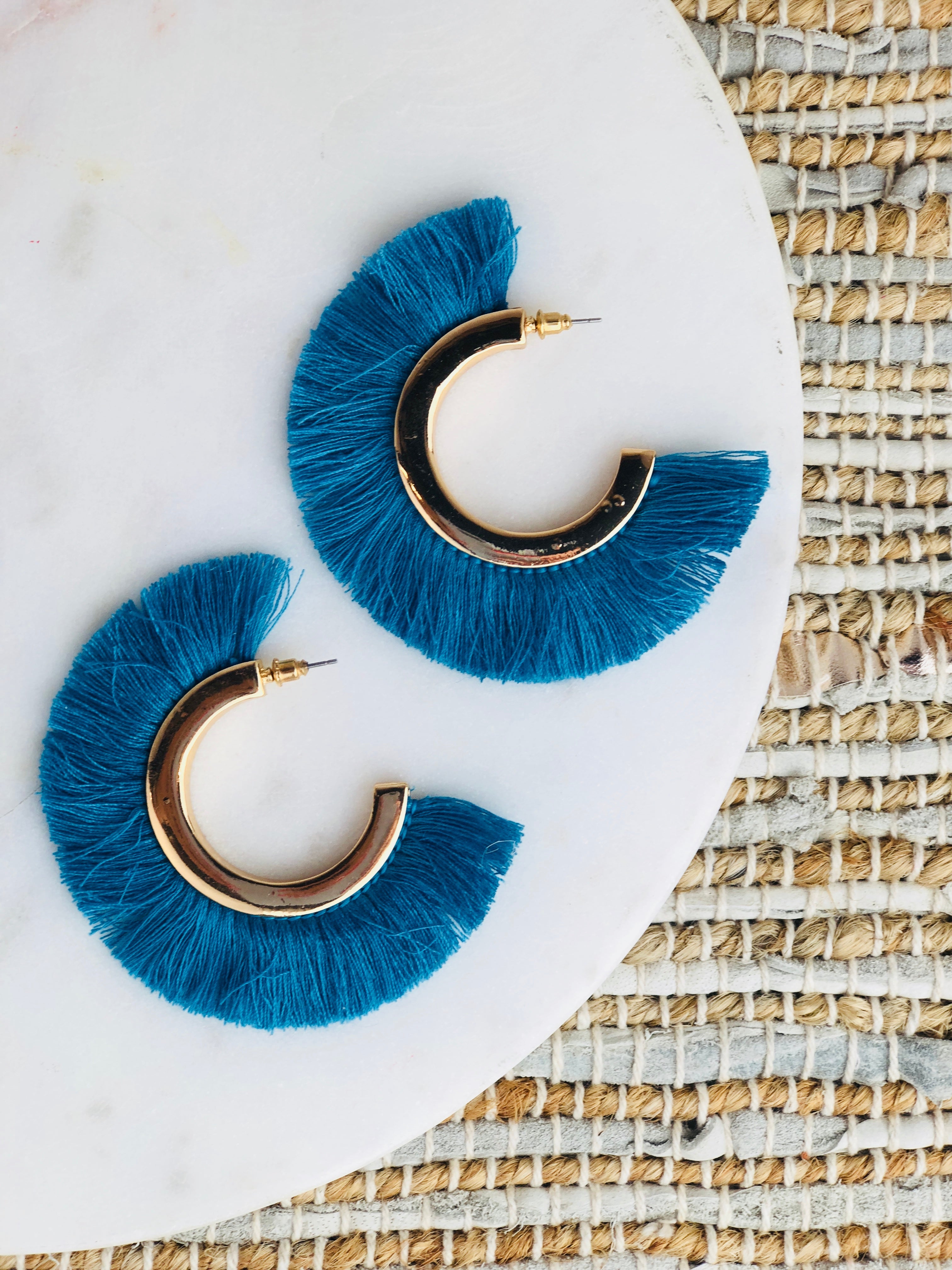 Rockstar Mohawk Hoop Earrings