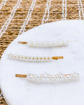 Momi Pearl Barrettes
