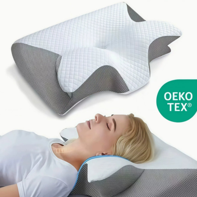 Ergonomic Memory Foam Cervical Pillow