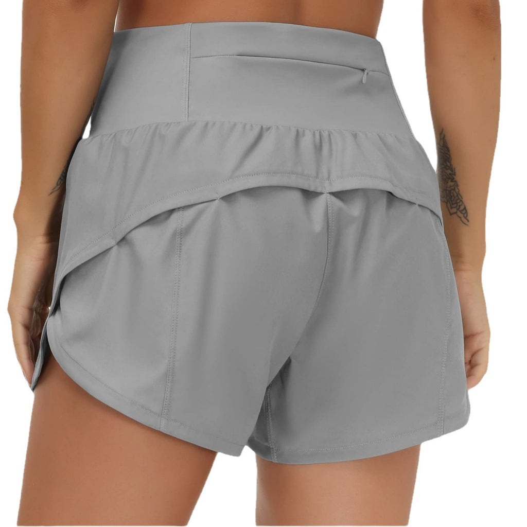 Womens High Waist Running Shorts