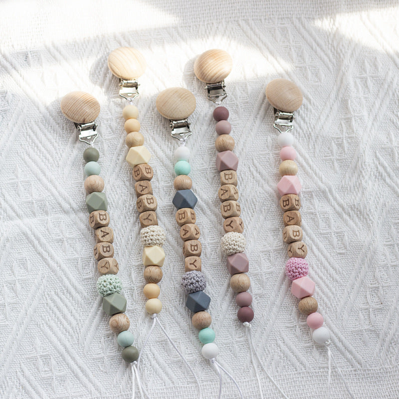Nordic Style Silicone Pacifier Chain